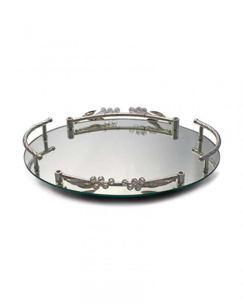 Oval Mirror  Tray