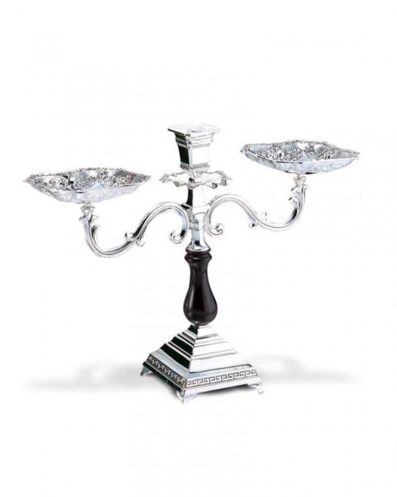 1 x 1 Candle  Stand with Bowls