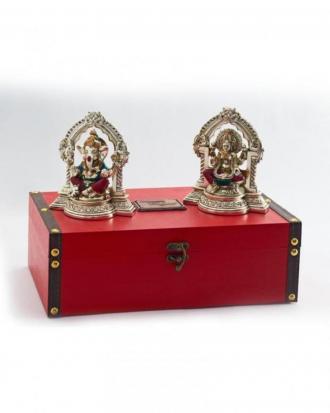 Ganesha Laxmi with arch Set